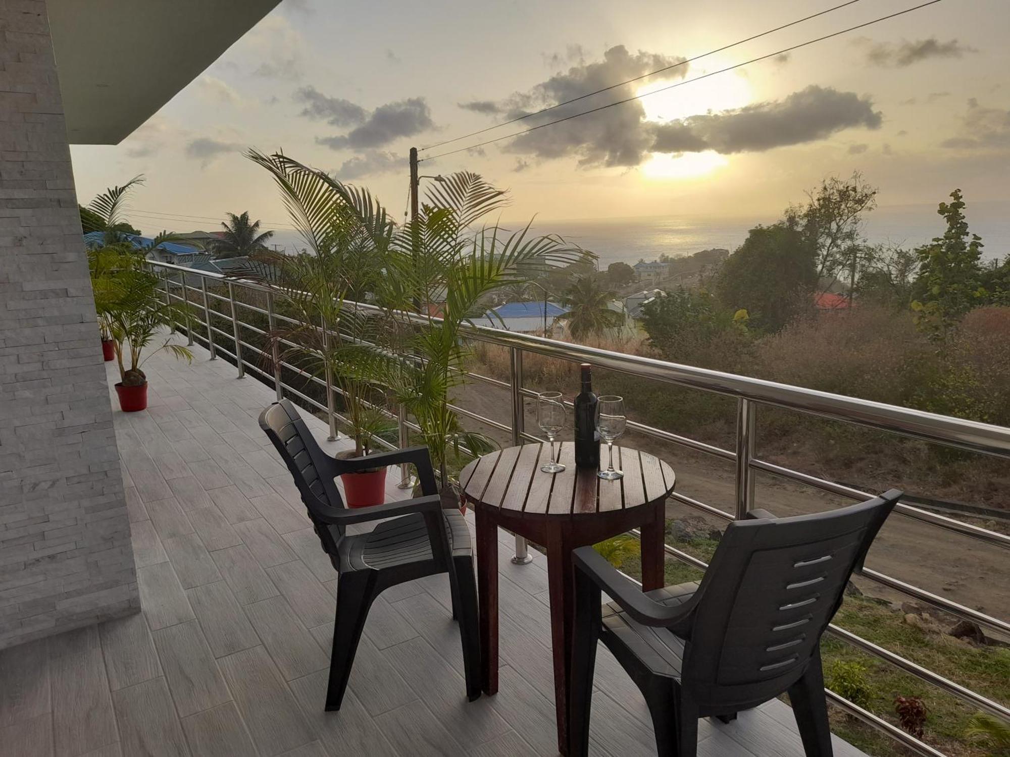 Serenity Seaview Suite Anse La Raye Buitenkant foto